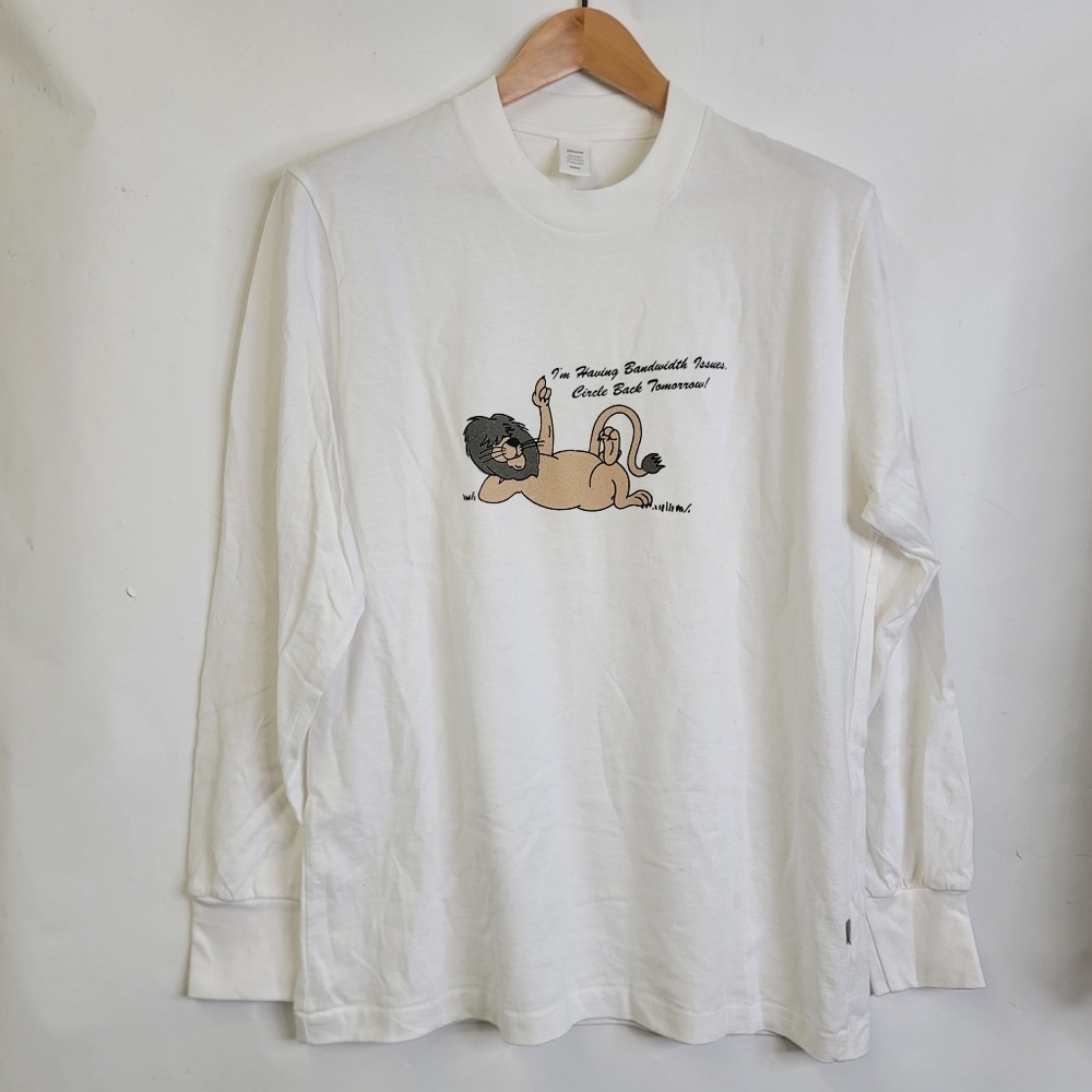 JJJJound Graphic  cotton long sleeve tee